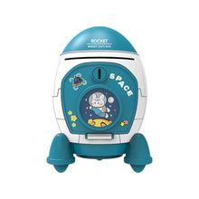 Cute Children Piggy Bank with Cartoon Sticker Multi-purpose Space