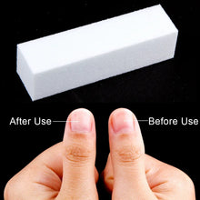 10PCS Sponge Buffer Block Set Nail Files Manicure Pedicure Care Nail