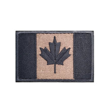 Canada Flag Patch Maple Leaf Flag 4-color Embroidered Flag Tactical Military Patches Army Applique Stripe Badge