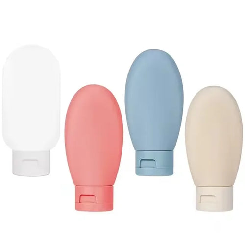 4Pcs 60ml Leak Proof Refillable Packing Liquid Container Empty Travel