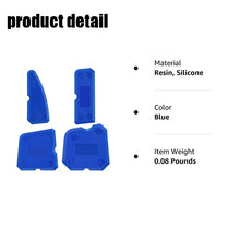 4Pcs Caulking Tool Kit Silicone Joint Sealant Spreader Spatula Scraper