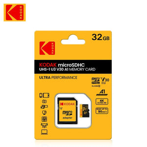 KODAK Micro SD 512GB 256GB Memory Card UP TO 100MB/s C10 U3 32GB 64GB
