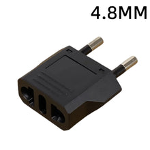 1-50pcs EU Euro KR Plug Adapter US to EU Plug Adapter Travel KR EU