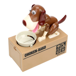 Cute Puppy Dog Piggy Bank Save Money Box Saving Money Pot Coin Box Can