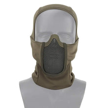 Tactical Balaclava Mask Mouth Protection Half Face Mask Breathable Mesh Airsoft Headgear Low Profile Hunting Accessories