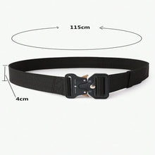 Tactical waist belt, suitable for both men and women. Outdoor canvas belt, a multi-functional belt for military enthusiasts with
