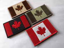 Canada Flag Patch Maple Leaf Flag 4-color Embroidered Flag Tactical Military Patches Army Applique Stripe Badge