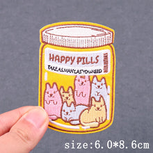 Animal Embroidered Patches For Clothing Hip Hop Patch Iron On Patches On Clothes Punk Embroidery Patch Hook Loop Stickers Badges