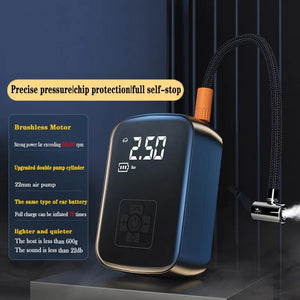 150PSI Wired/Wireless Car Air Compressor Electric Tire Inflator Pump