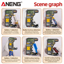 ANENG BT189 Button Cell Battery Tester 9V N D C AA AAA Universal
