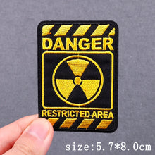Animal Embroidered Patches For Clothing Hip Hop Patch Iron On Patches On Clothes Punk Embroidery Patch Hook Loop Stickers Badges