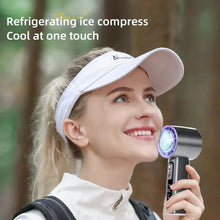 2025 New Semiconductor Refrigeration High-speed Handheld Electric Fan