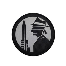 Morale printing Reflective Fabric Laser Cut SCP Foundation Art Icon Armband With Backpack Hook&Loop patches for clothing