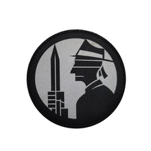 Morale printing Reflective Fabric Laser Cut SCP Foundation Art Icon Armband With Backpack Hook&Loop patches for clothing