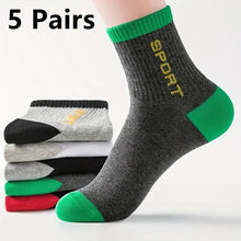 1pairs Men's Fashion Cotton Breathable Comfortable Ankle Socks, Men's