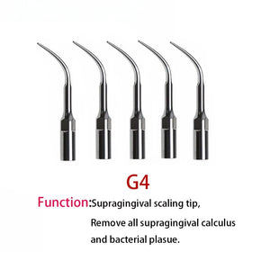 5Pcs/Pack Dental Scaler Tips Ultrasonic Scaler Tip Fit EMS Woodpecker