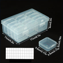DIY Diamond Painting Embroidery Storage Box, Nail Art Jewelry