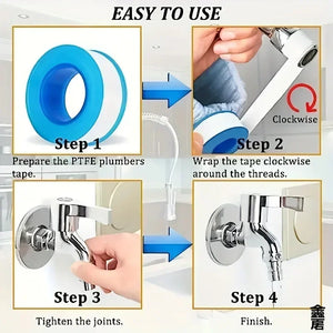 10 PCS Seal Tape Thread Seal Waterproof Leak Tape Duct Tape Plumbing