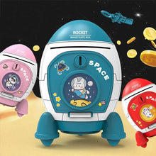 Cute Children Piggy Bank with Cartoon Sticker Multi-purpose Space