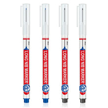 4Pcs/Set 20mm Deep Hole Long Nib Head Markers For Metal Perforating