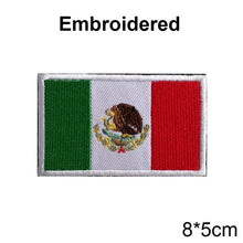 PVC/Embroider Flag Patches UK Spain France Germany US Russia Tactical Hook Badge Rubber Shoulder Emblem Applique
