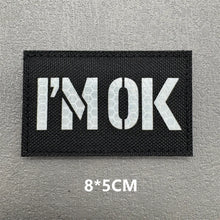 3D Tactical Patches IR Reflective Badge on Backpack Vest Clothing DIY Morale Tactical Badges Hook&Loop Laser Cut Supplies