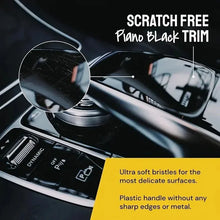 3PCS Car Exterior Interior Detail Brush Boar Hair Bristle Brushes for