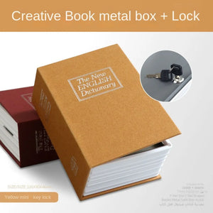 Dictionary Hollow Book Safe Diversion Secret Stash Booksafe Lock & Key
