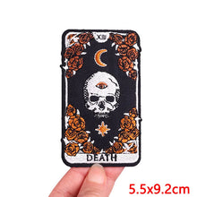 Animal Tarot Embroidery Patch Iron On Patches For Clothing Thermoadhesive Patches Cartoon Cat Patches On Clothes Sewing Stickers
