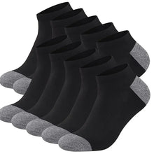 10/20/30pairs Men's Color Block Boat Socks, Fashion Breathable Comfy