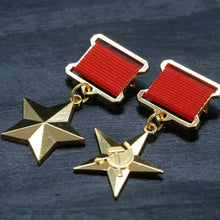 WWII USSR Soviet CCCP  Russian Guards Badge Imperial Eagle Emblem Lenin Honor Medal Labor Gold Star Medal Brooch Pendant gifts