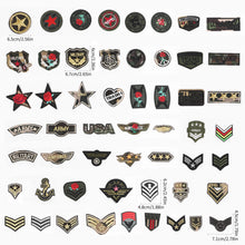 50Pcs Random Morale Patch Bundle, Full Embroidery Loop and Hook Patches Set for Caps, Bags, Backpacks, Vest, Gears Etc
