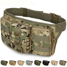 Belt Bag Waterproof Oxford Cloth Men's Waist Bag Hiking Camping Fishing Outdoor Sports Bag Mountaineering Pack