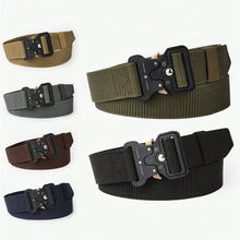 Tactical waist belt, suitable for both men and women. Outdoor canvas belt, a multi-functional belt for military enthusiasts with