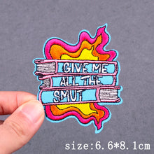 Animal Embroidered Patches For Clothing Hip Hop Patch Iron On Patches On Clothes Punk Embroidery Patch Hook Loop Stickers Badges