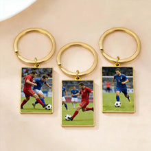 Print Demand Photo Keychain Personalized Custom Gift For Women Men Mother Father Dad Kid Child Family Stainless Steel Key Ring