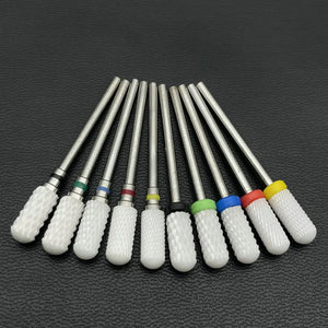 1pcs Ceramic Nail Drill Bits Rotary Cutter Clean Apparatus for