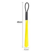 1pc Extra long flexible plastic shoe horns do not require bending