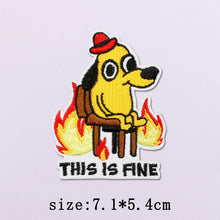 Little Yellow Duck Embroidery Patches For Clothing Hip Hop Animal Patch Iron On Patches On Clothes Fusible Patch Stickers Badges