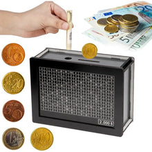 USD Black Reusable Piggy Bank With Money Goal Counter Piggy Bank DIY