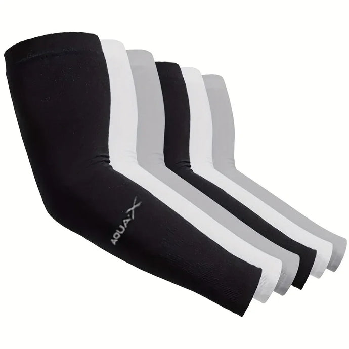 3 Pair of Breathable Sun Protection Sleeves - Breathable & UV