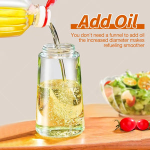 470ml Kitchen Oil Sprayer Bottle Glass Olive Oil Dispenser  Oil Jar