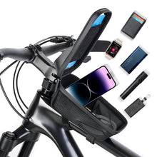 Bicycle Bag Waterproof Touch Screen Cycling Bag Top Frame Tube Bag MTB
