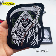 Punk Rock BAND Roll Patches Iron On Patch Sewing On Embroidered Applique Clothes Garment Apparel Accessories clothing DIY