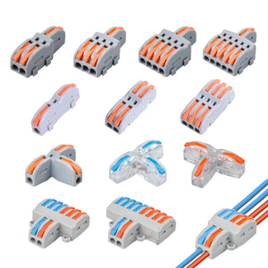 1/5/10 PCS 1 in Multiple Out Fast Electrical Connectors Universal