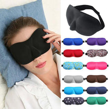 3D Sleeping Mask Eyepatch Block Out Light Eye Mask Soft Cover Rest