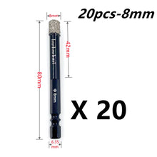 5-16mm Hexagonal Shank Brazed Dry Ceramic Tile Drill Bit Marble