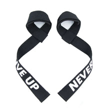 1 Pair Gym Sports Fitness Wrist Band Anti-slip Pull Up Weight Lifting