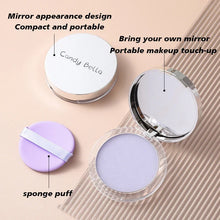 1PC Candy Bella Violet Cream To Powder Skin-friendly Skin Natural Face