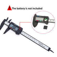 150mm 100mm Electronic Digital Caliper Carbon Fiber Dial Vernier